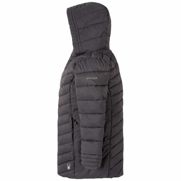 Spyder girl Youth Puffer  Gray  Jacket - Picture 6 of 6